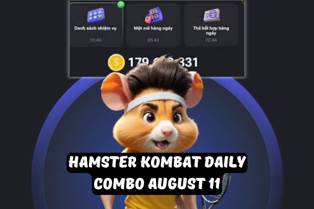 Hamster Kombat Daily Combo August 11