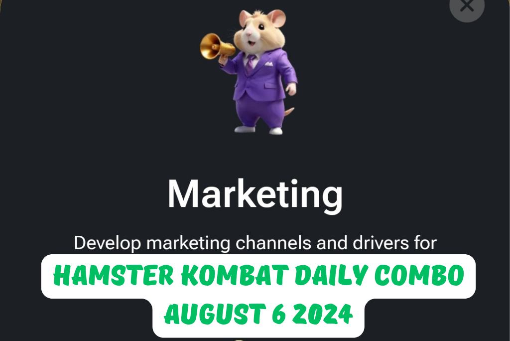 Hamster Kombat Daily Combo August 6 2024