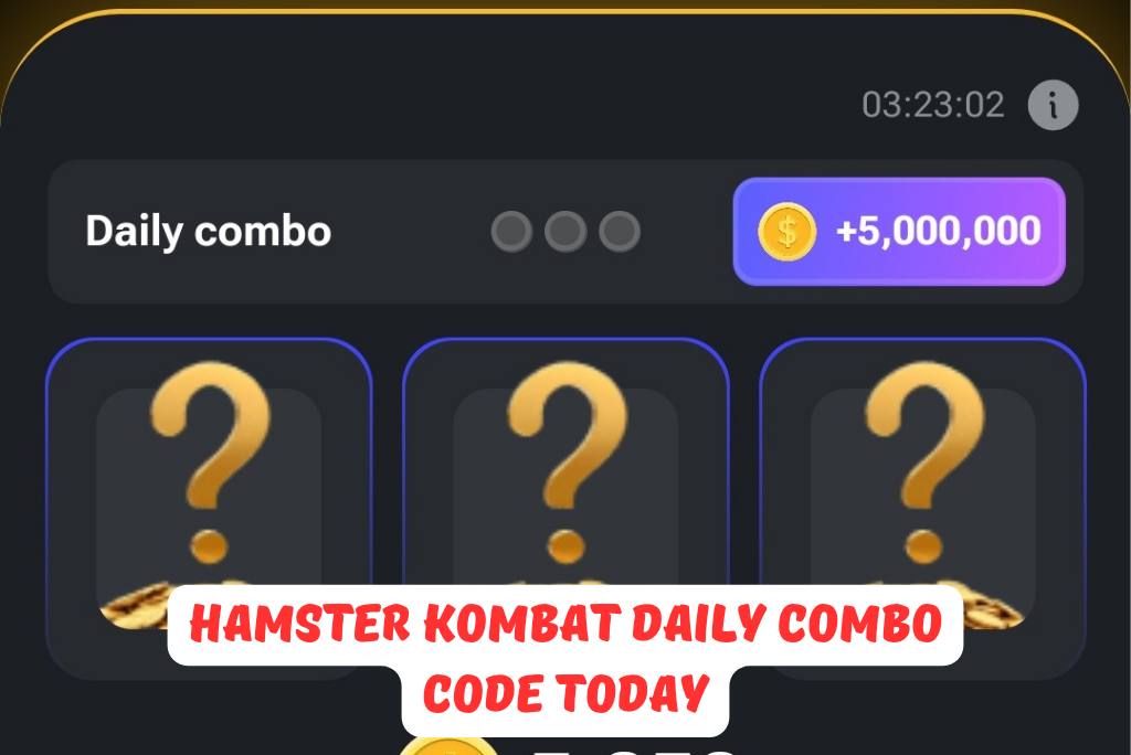 Hamster Kombat Daily Combo Code Today